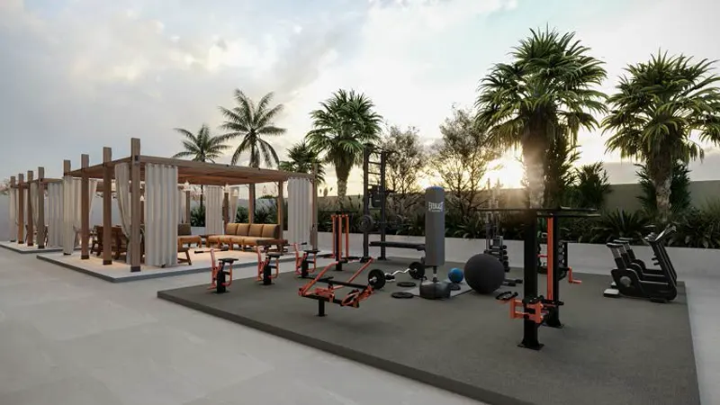 Outdoor Fitness Area