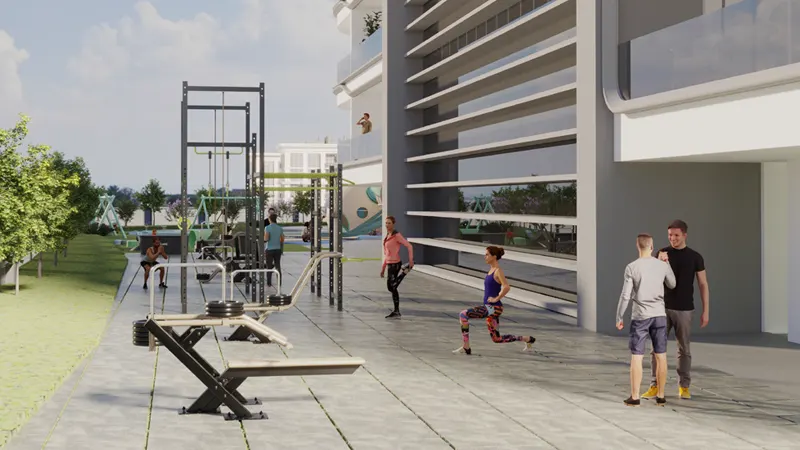 Outdoor Workout Zones